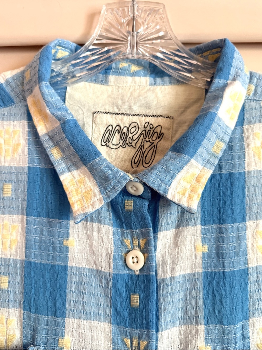 Ace & Jig Alma Shirt tunic in Ferry 2x EUC - Picture 2 of 4